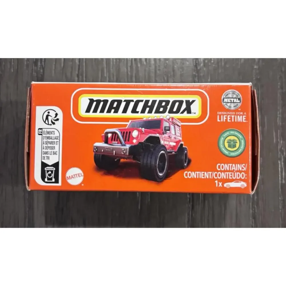 Matchbox 42/100 Jeep Wrangler Superlift 70‎ Years New in Box